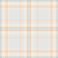 Intricate check fabric plaid, tape tartan background . texture pattern seamless textile in sterling silver and linen colors. vector