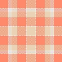 No people textile fabric pattern, periodic tartan texture check. Dog tooth background plaid seamless in red and light colors. vector