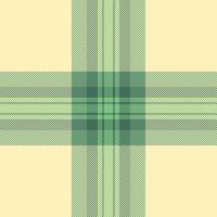 Elegant pastel green and cream plaid pattern. Perfect for textile designs, wallpapers, or website backgrounds. Subtle texture and soft color palette evoke feelings of calm and serenity. vector