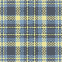 Infinity seamless texture pattern, front textile plaid. tartan fabric check background in cyan and pastel colors. vector