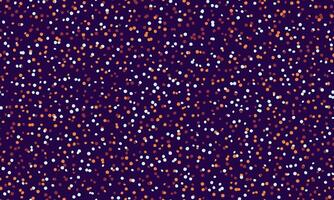 Abstract festive confetti pattern. Vibrant, colorful dots on a deep purple background create a joyful and celebratory mood. Perfect for backgrounds, textures, or festive designs. vector