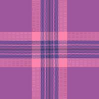 2025 tartan pattern texture, creative fabric plaid . Ribbon textile check background seamless in magenta and pink colors. vector