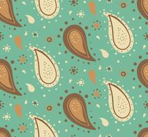 Surface background with flat design botanical. Stroke east by colourful canvas. Endless draw at asian hand-drawn. vector