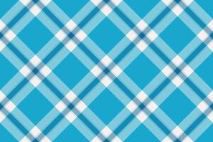 Vibrant blue and white diagonal plaid pattern. Perfect for textile designs, website backgrounds, or crafting projects. This cheerful, geometric design evokes feelings of freshness and energy. vector