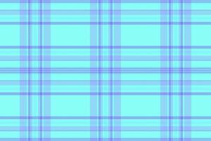 Vibrant aqua and periwinkle plaid pattern. Perfect for textile design, website backgrounds, or crafting projects. This cheerful, seamless texture evokes feelings of summer and freshness. vector