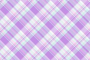 Printout textile tartan check, kind plaid background pattern. Robe seamless texture fabric in light and white colors. vector