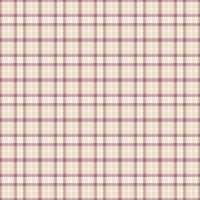 Elegant check pattern fabric, classic tartan plaid background. Down seamless textile texture in light and red colors. vector