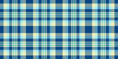 Stylish checkered fabric design with contrasting bold and thin vector