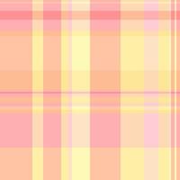 Business tartan seamless , silk check background plaid. Xmas pattern texture fabric textile in orange and red colors. vector
