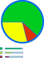 chart illustration design vector