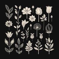 Creative Tree Illustration with Artistic Expression and Style vector