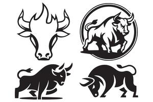 Bull based logo vector