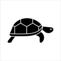 turtle Icon, Symbol isolated white background. illustration. color editable. vector