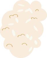 Rice Grain Cluster vector