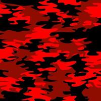 red black army camo pattern background vector
