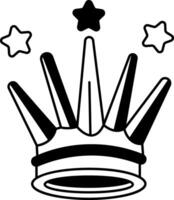 A hand drawn illustration depicting the famous liberty crown vector