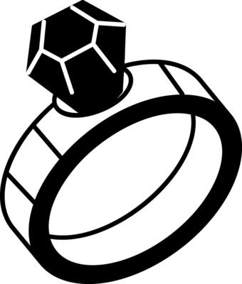 Cursed ring icon in hand drawn style