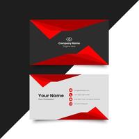 Simple minimal corporate business card layout. creative modern name card and business card. Clean Design. corporate design template, Clean professional business template, visiting card. elegant vector