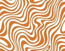 Peanut caramel swirl pattern with wavy splashes vector