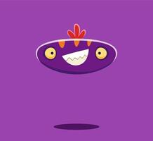 Halloween font punctuation dash monster character vector