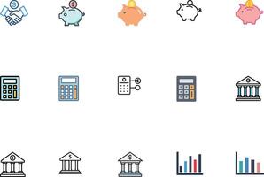 Ultimate Business Icon Pack Versatile and Professional vector