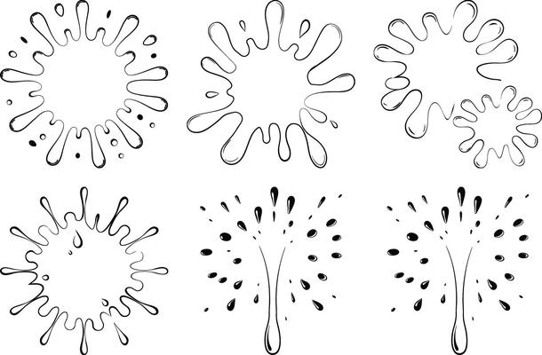 1. Abstract Ink Splash and Spray Bundle High Quality Artistic Splatter Collection
