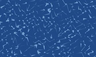 Seamless denim blue abstract pattern background with polygons vector