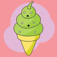 Ice cream illustration Design vector