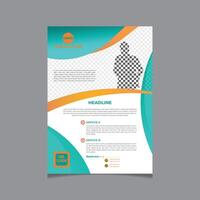 Expertly crafted flyer template design vector