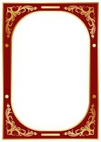 Classic Abstract Border, Decorative Vintage Frame for Elegant Card Design vector