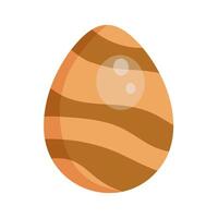 Easter egg. Isolated image vector