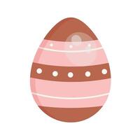 Easter egg. Isolated image on white background vector