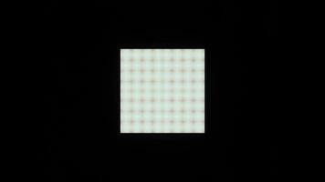 VJ Loop Chaotic pulsation of abstract squares. video