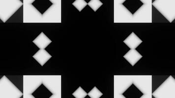 Black and white abstraction for visualizations of LED screens and panels video