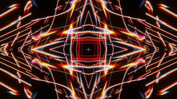 Abstract pulsating animation for LED panels, screens video