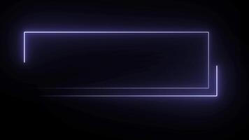4K Neon Lights Animation - Futuristic Tech Background with Seamless Loop video