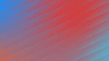 Abstract Diagonal Gradient Background in Soft Blue and Coral Tones Animation 4K video
