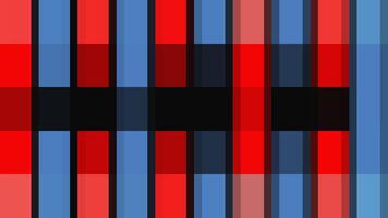 abstrato listras padronizar fundo animação. mosaico pixelizado listras animação dentro multi cores. video
