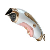 Sleek silver electric hair clipper a sharp blade designed for smooth efficient precise trimming png
