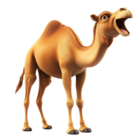 Tall brown camel sting proudly looking strong resilient symbolizing endurance desert adventures png