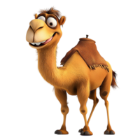 Proud camel sting in desert lscape symbolizing endurance strength nomadic adventure png