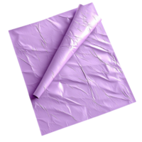 Neatly folded purple silk fabric resting beautifully symbolizing luxury softness refinement and the elegance of delicate textures png