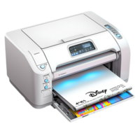 Modern digital printer highquality paper output showcasing advanced technology efficient home office essentials png