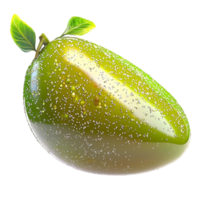 Fresh green lime textured skin covered in tiny water droplets symbolizing citrus freshness zest png