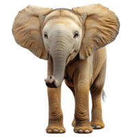 Majestic gray elephant walking confidently symbolizing strength wisdom endurance and the deep connection to natures gentle giants png