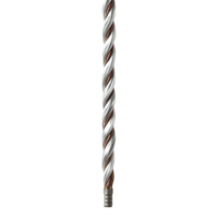 Metallic twisted cable design element on a background isolated on transparent background png