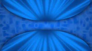 Royal blue color rotating optical flair gradient design loop able geometrical background video