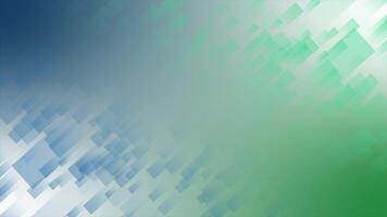 green and blue color dual tone rectangular shapes moving in opposite direction gradient design geometrical background video