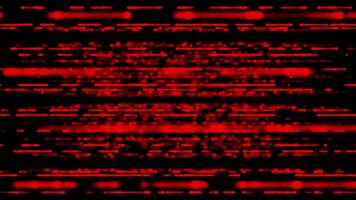 Red color big data flow in cyberspace hi-tech design loop able technology background video