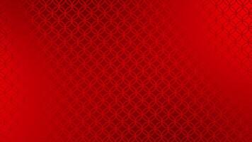 Red color multiple circular shapes gradient design loop able geometrical background video
